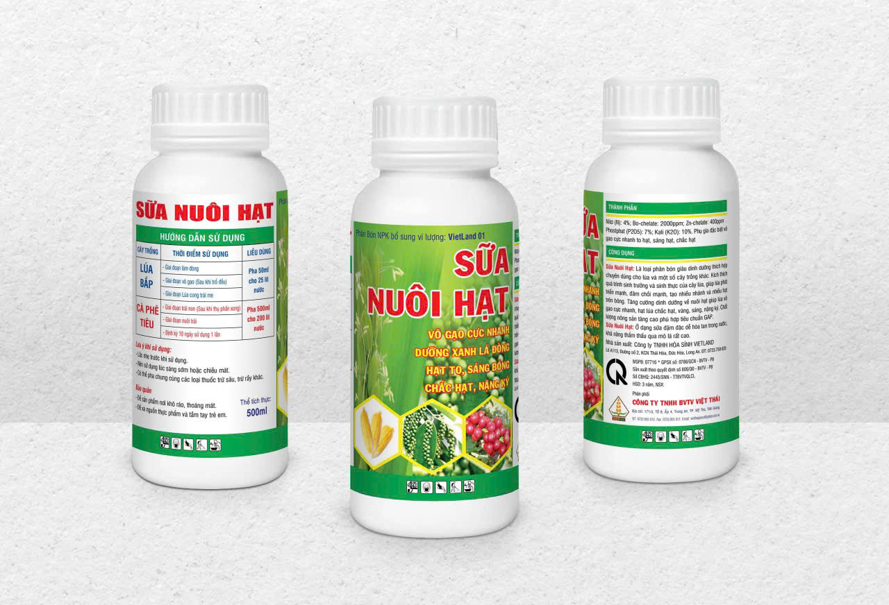 Sữa nuôi hạt 500ml 3d