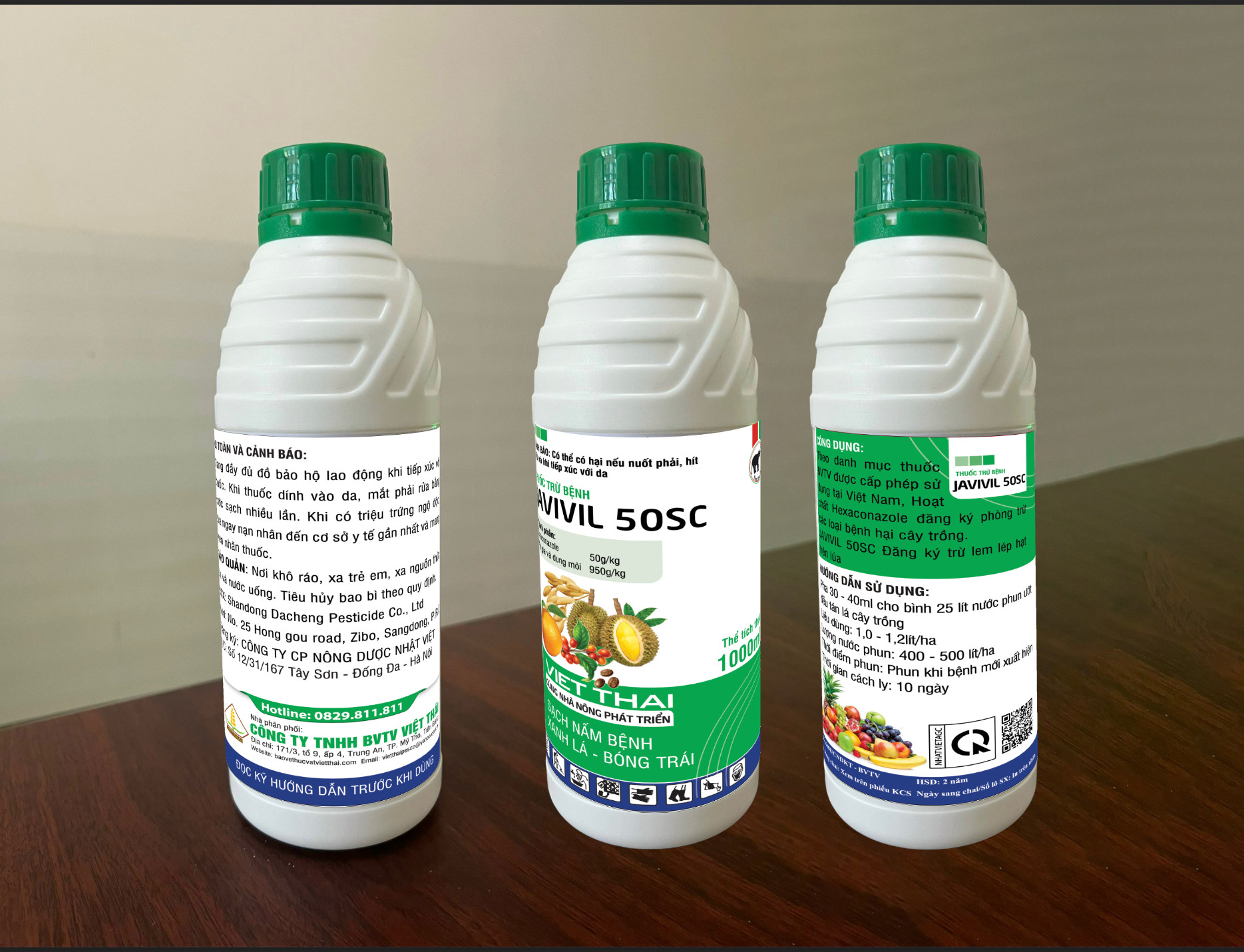 JAVIVIL 50SC 1000ML ẢNH 3 CHAI