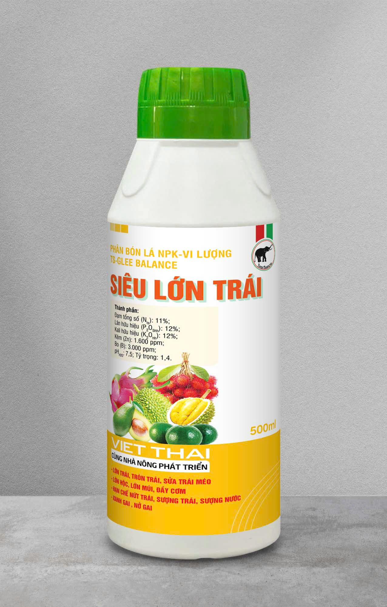 Siêu lớn trái 500ml 3d